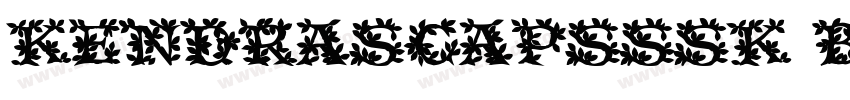 KendraSCapsSSK Bold字体转换